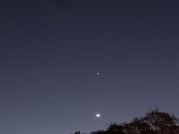 DSC02578  Mond, Venus, Saturn über Darwin